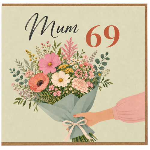 Mum 69th Birthday Card