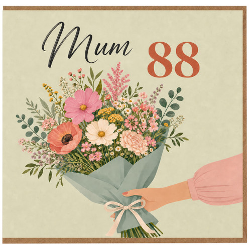 Mum 88th Birthday Card