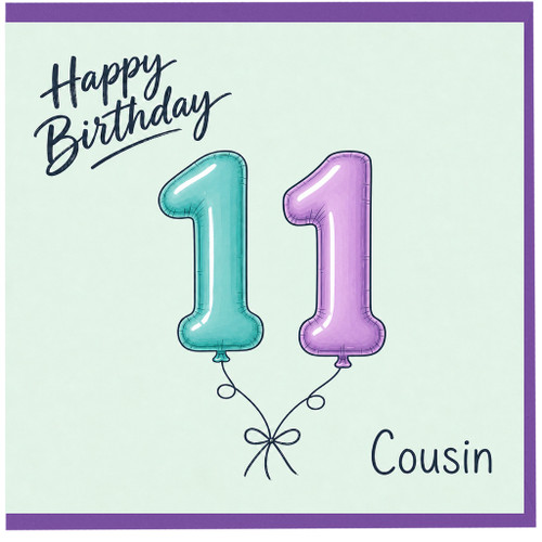 Cousin 71st Birthday Card