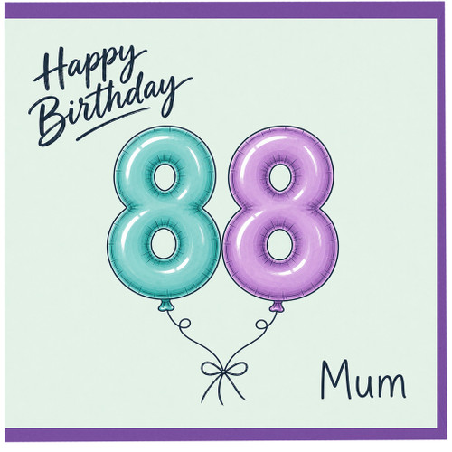 Mum 88th Birthday Card
