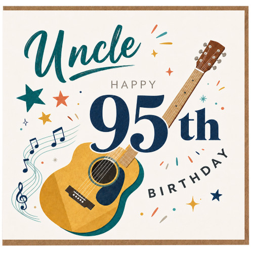 Uncle 95th Birthday Card