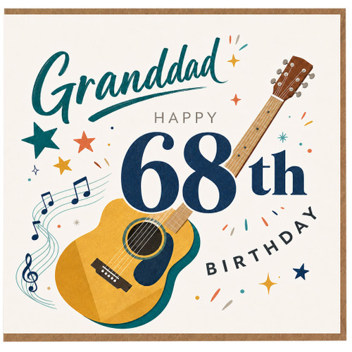 Granddad 68th Birthday Card