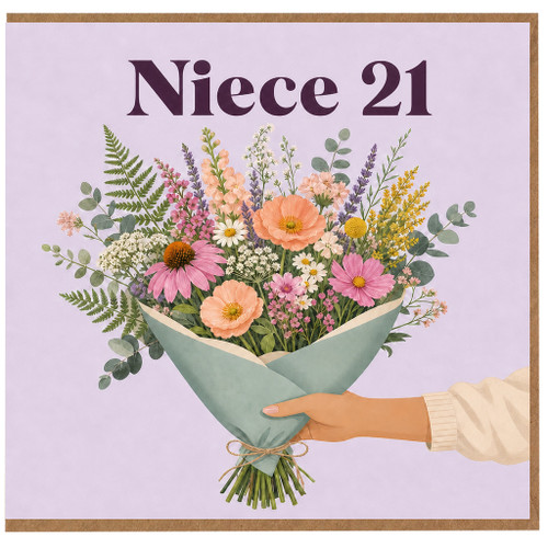 Niece 21st Birthday Card