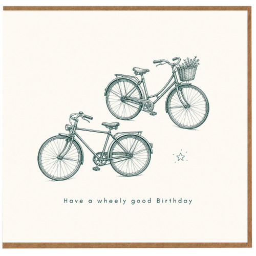 Birthday Card, Have a Wheely Good Birthday Bicycle Card