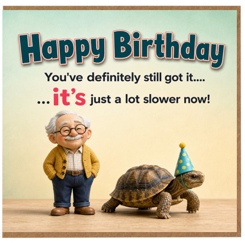 Birthday Card, for Him