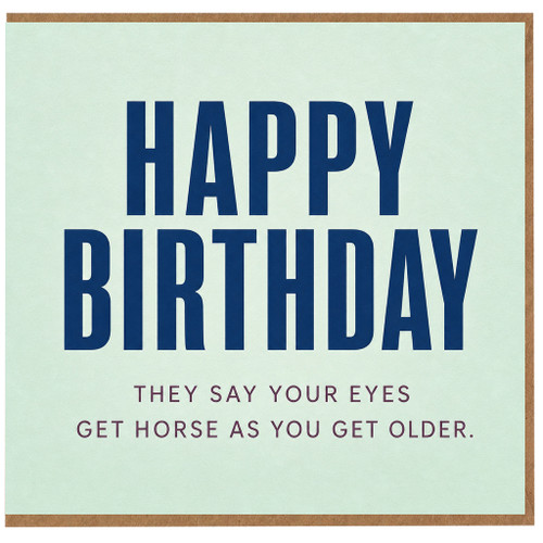 Birthday Card, Happy Birthday Card with Humorous Age Joke
