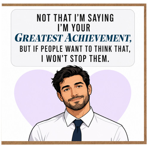 Birthday Card, Funny Encouragement Card for Him