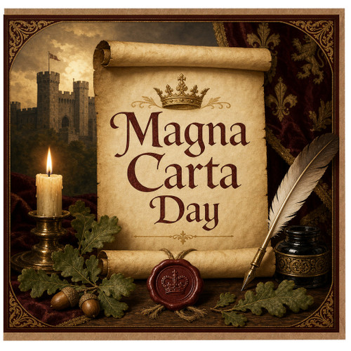 Birthday Card, Magna Carta Day Card