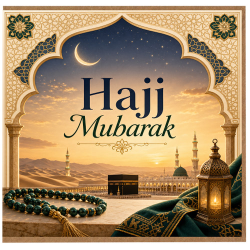 Birthday Card, Islamic Religious Greeting Card