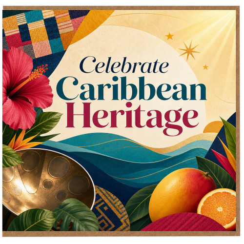 Birthday Card, Celebrate Caribbean Heritage Greeting Card