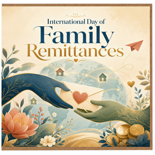 Birthday Card, International Day of Family Remittances Card