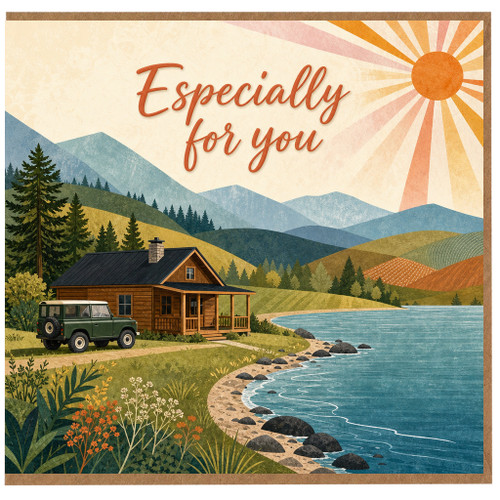 Birthday Card, Especially for You Greeting Card