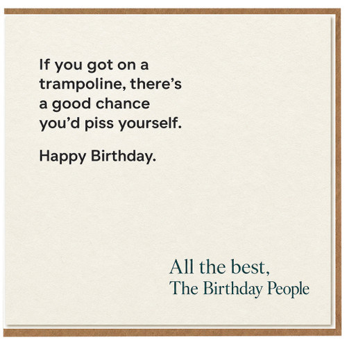 Birthday Card, Rude Happy Birthday Card