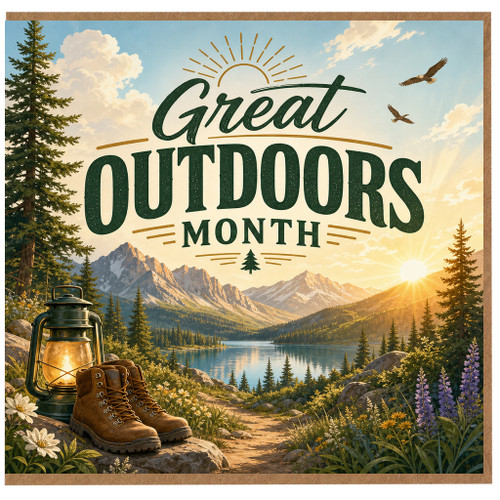 Birthday Card, Outdoor Adventure Greeting Card