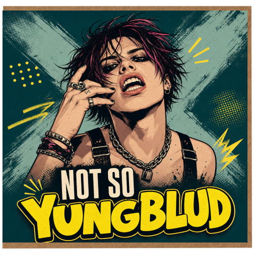 Birthday Card, Not So Yungblud Greeting Card