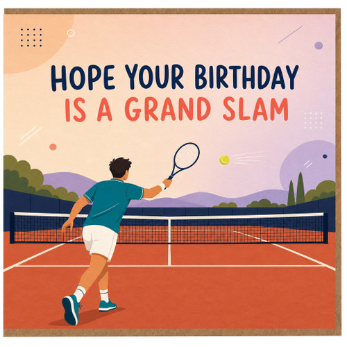 Birthday Card, Hope Your Birthday Is A Grand Slam
