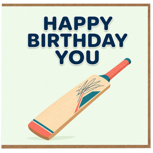 Birthday Card, Happy Birthday You Cricket Card