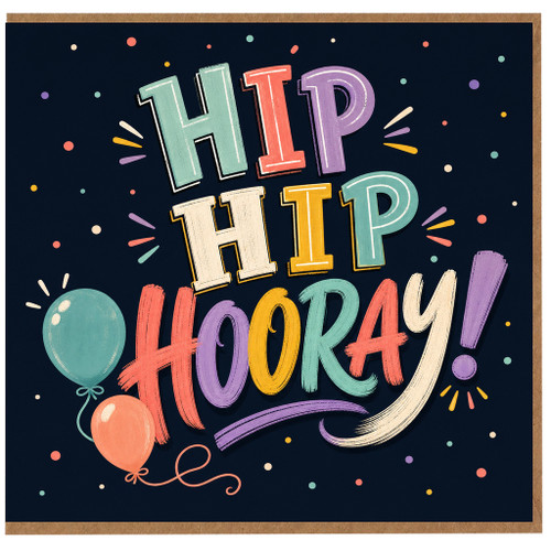 Birthday Card, Celebration Congratulations Card