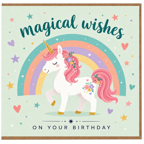 Birthday Card, Magical Wishes On Your Birthday Card