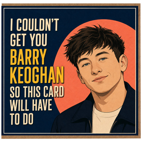 Birthday Card, Barry Keoghan Funny Card