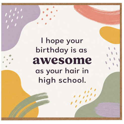 Birthday Card, Funny Birthday Card