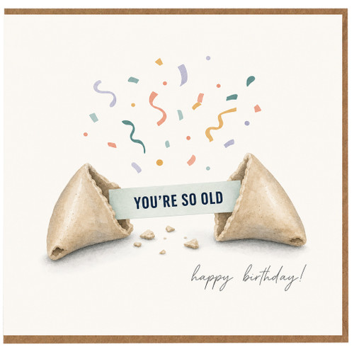 Birthday Card, You're So Old Birthday Card