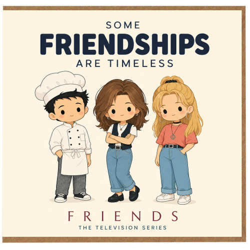 Birthday Card, Friends TV Series Friendship Card