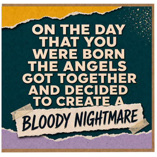 Birthday Card, Funny Birthday Card