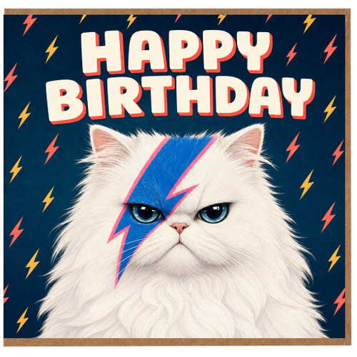 Birthday Card, Cat Birthday Card