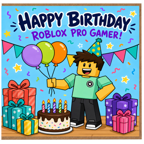 Birthday Card, Happy Birthday Pro Gamer Card