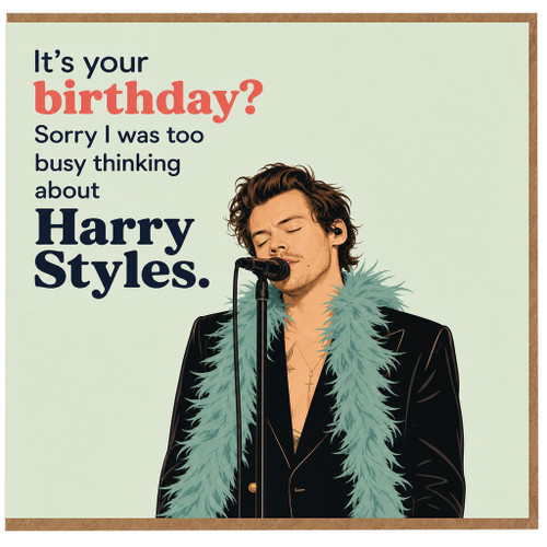 Birthday Card, Funny Music Fan Birthday Card