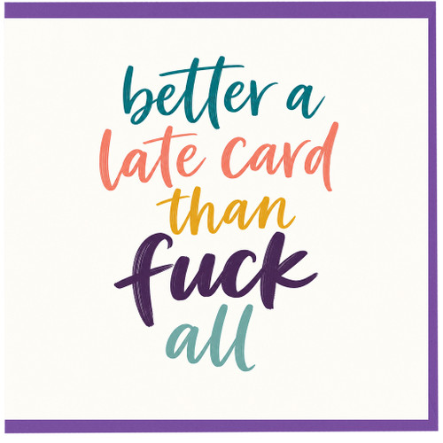Birthday Card, Swearing Greeting Card