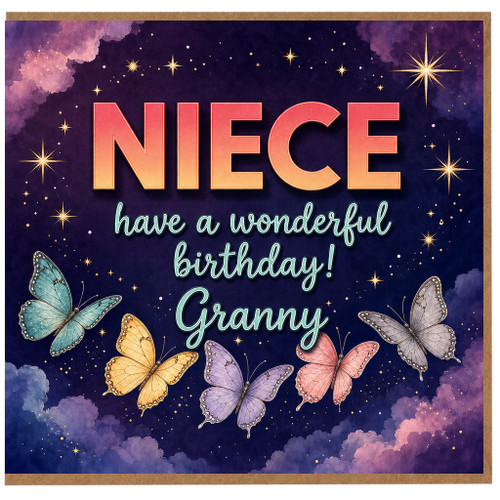 Granny Birthday Card, Have a Wonderful Birthday Card for Granny