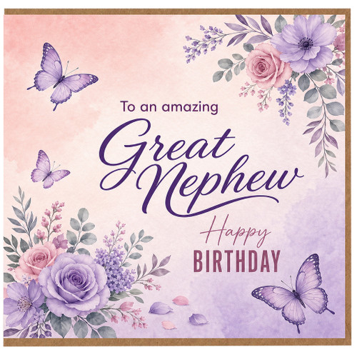 Great Nephew Happy Birthday Card