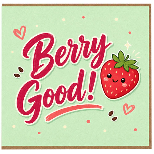 Birthday Card, Berry Good Encouragement Card