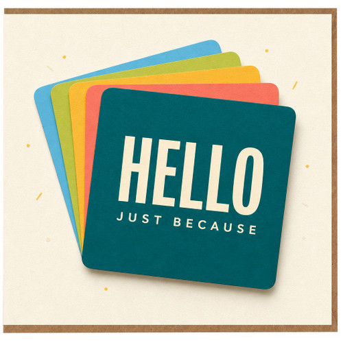 Birthday Card, Hello Greeting Card