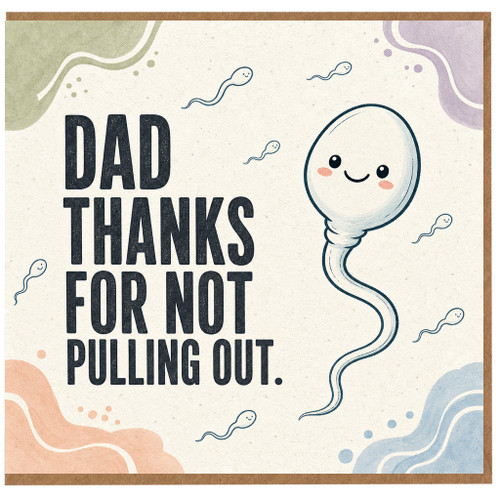 Birthday Card, Funny Card, Humorous Appreciation Card