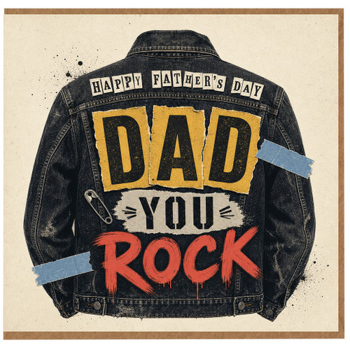 Birthday Card, You Rock Greeting Card