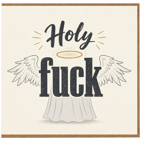 Birthday Card, Funny Holy Fuck Card