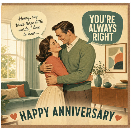 Birthday Card, Romantic Couple Anniversary Card