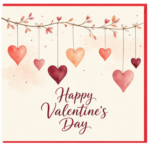 Birthday Card, Happy Valentine's Day Card