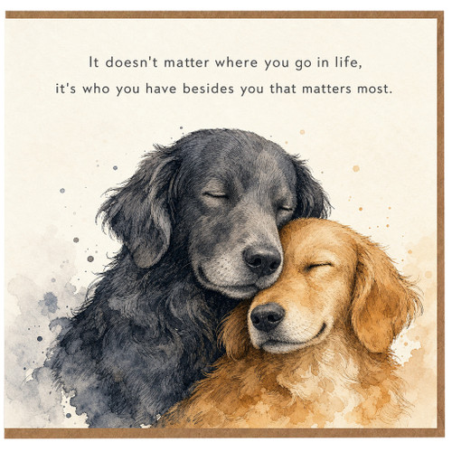 Birthday Card, Heartfelt Illustration Card, Encouragement Card
