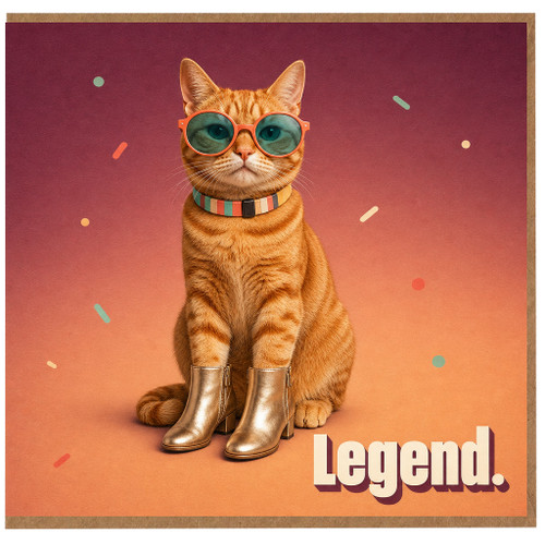 Birthday Card, Legend Greeting Card
