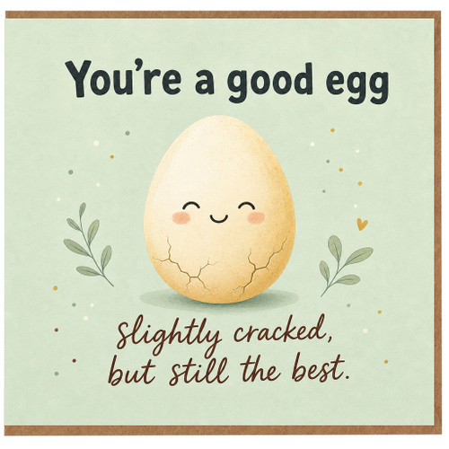 Birthday Card, Funny Encouragement Card