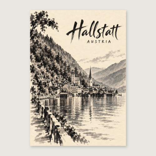 Complete unframed print; exact finished-paper ratio, digital studio view