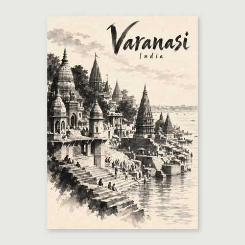 Complete unframed print; exact finished-paper ratio, digital studio view