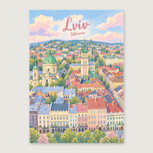 Complete unframed print; exact finished-paper ratio, digital studio view