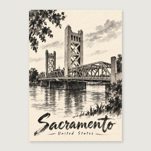 Complete unframed print; exact finished-paper ratio, digital studio view