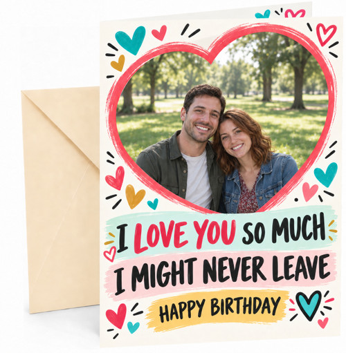 Completed card with Cream envelope