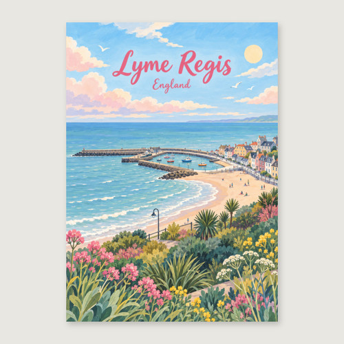 Complete unframed print; exact finished-paper ratio, digital studio view